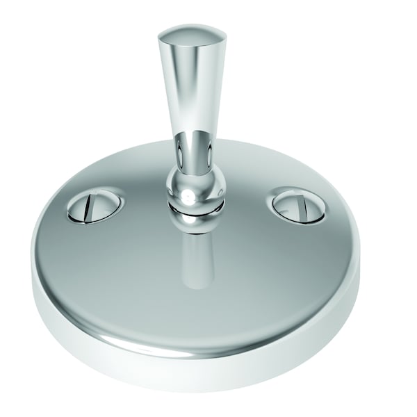 Waste & Overflow Faceplate in Polished Chrome